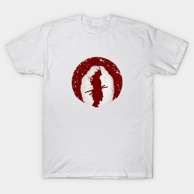 Lone Samurai T-Shirt by PopCycle